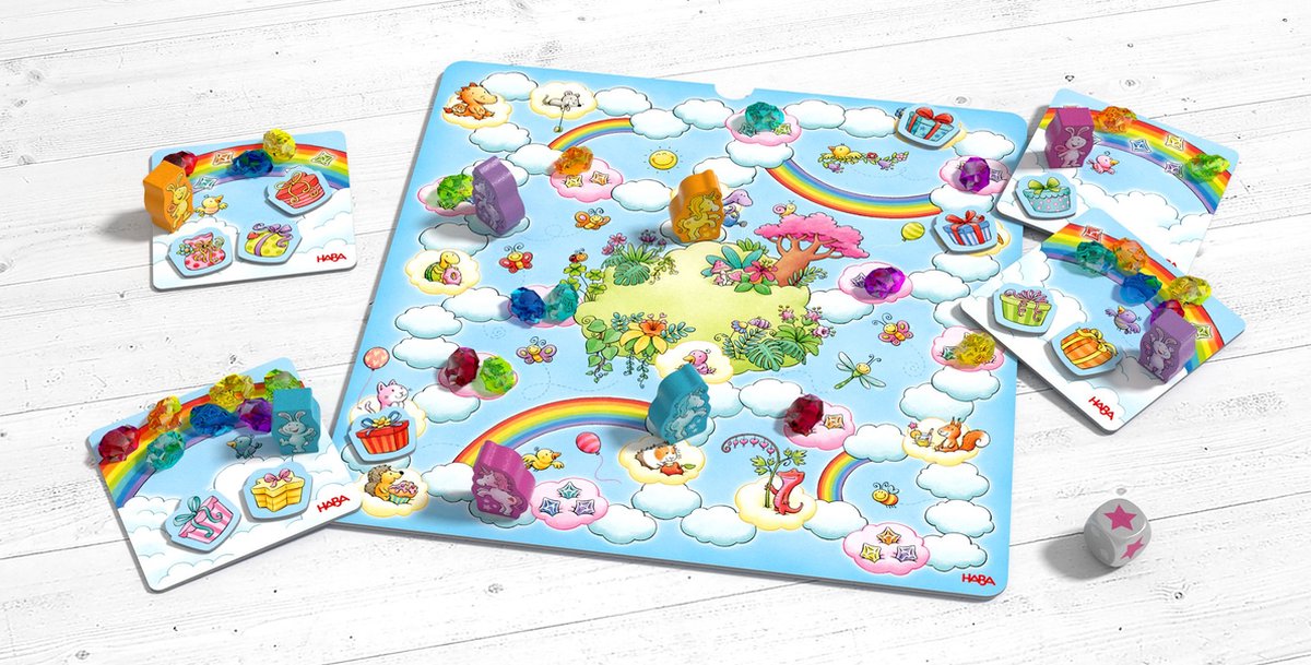 eenhoorn flonkerglans spellenverzameling NED gele doos