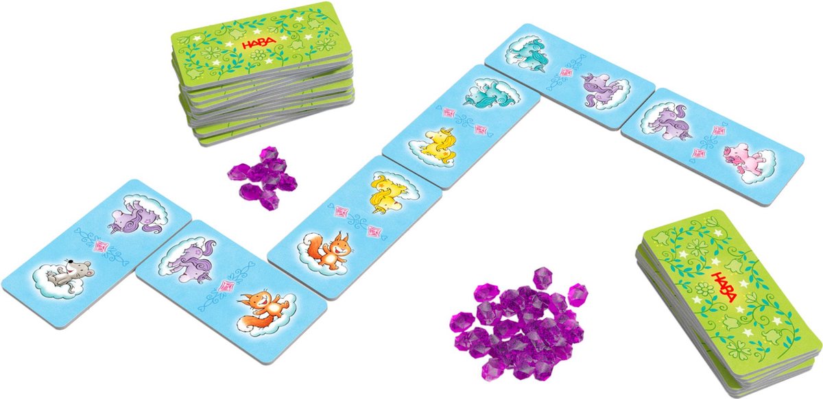 eenhoorn flonkerglans spellenverzameling NED gele doos