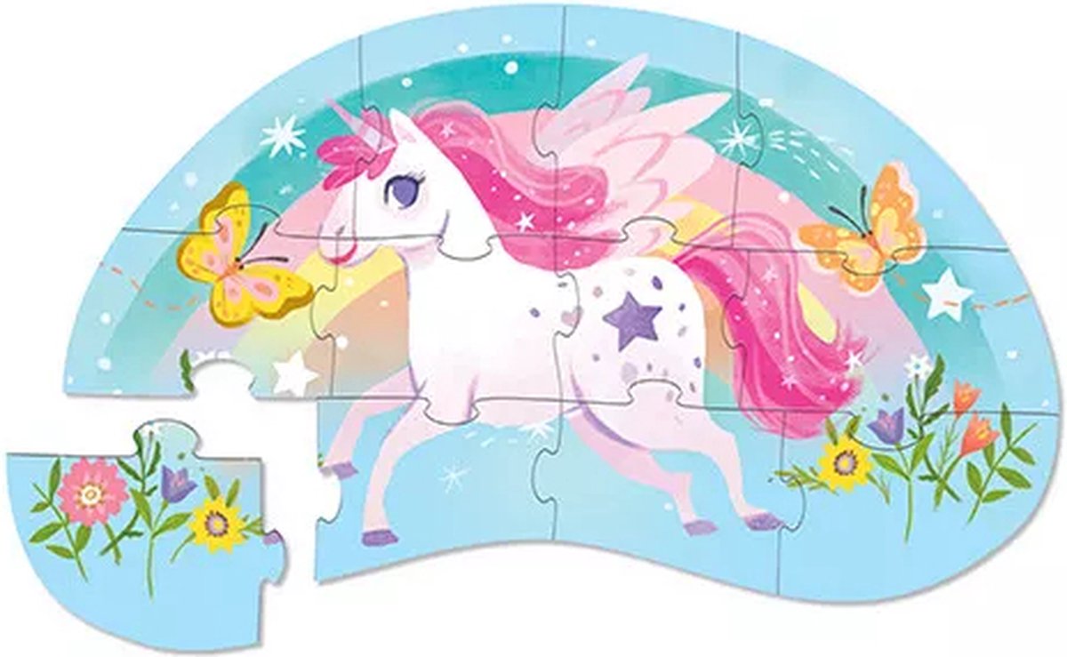 puzzel mini éénhoorn 12pc