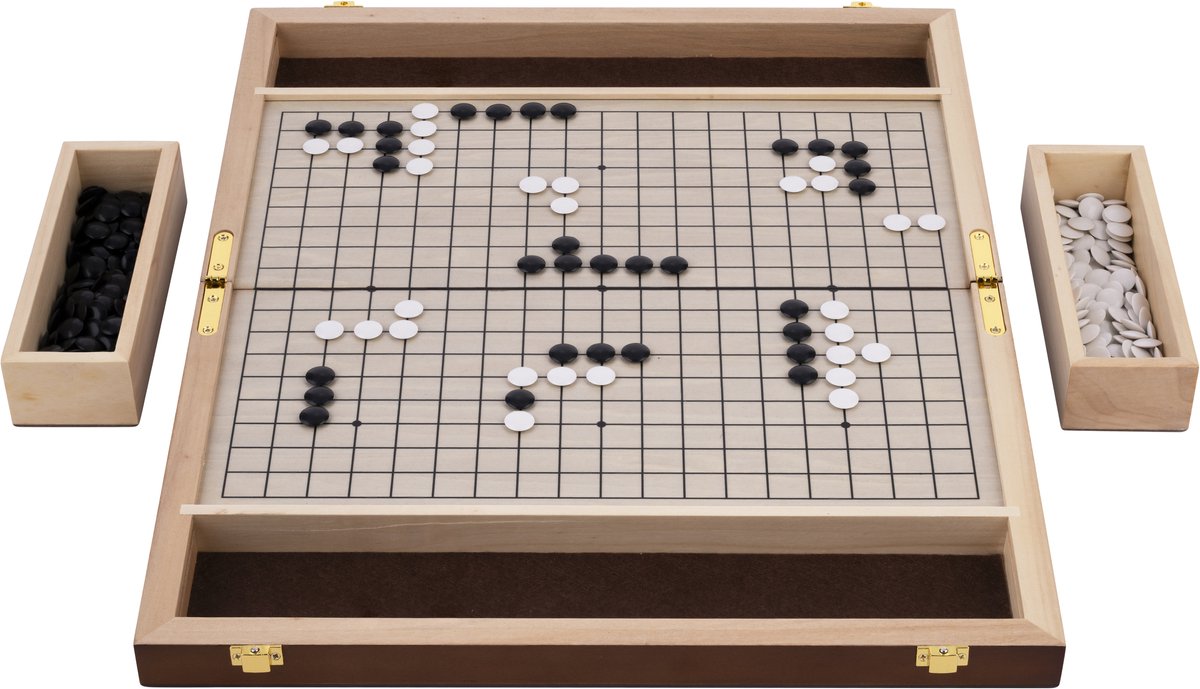 houten Go spel opklapbaar