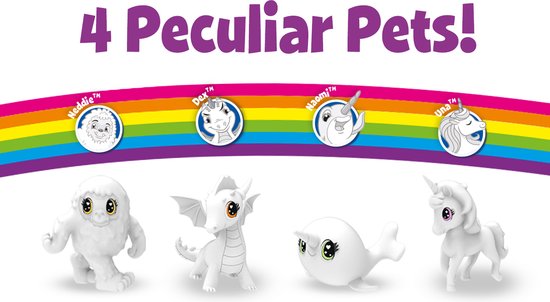 Créatures fantastiques Scribble Scrubbie Washimals Crayola