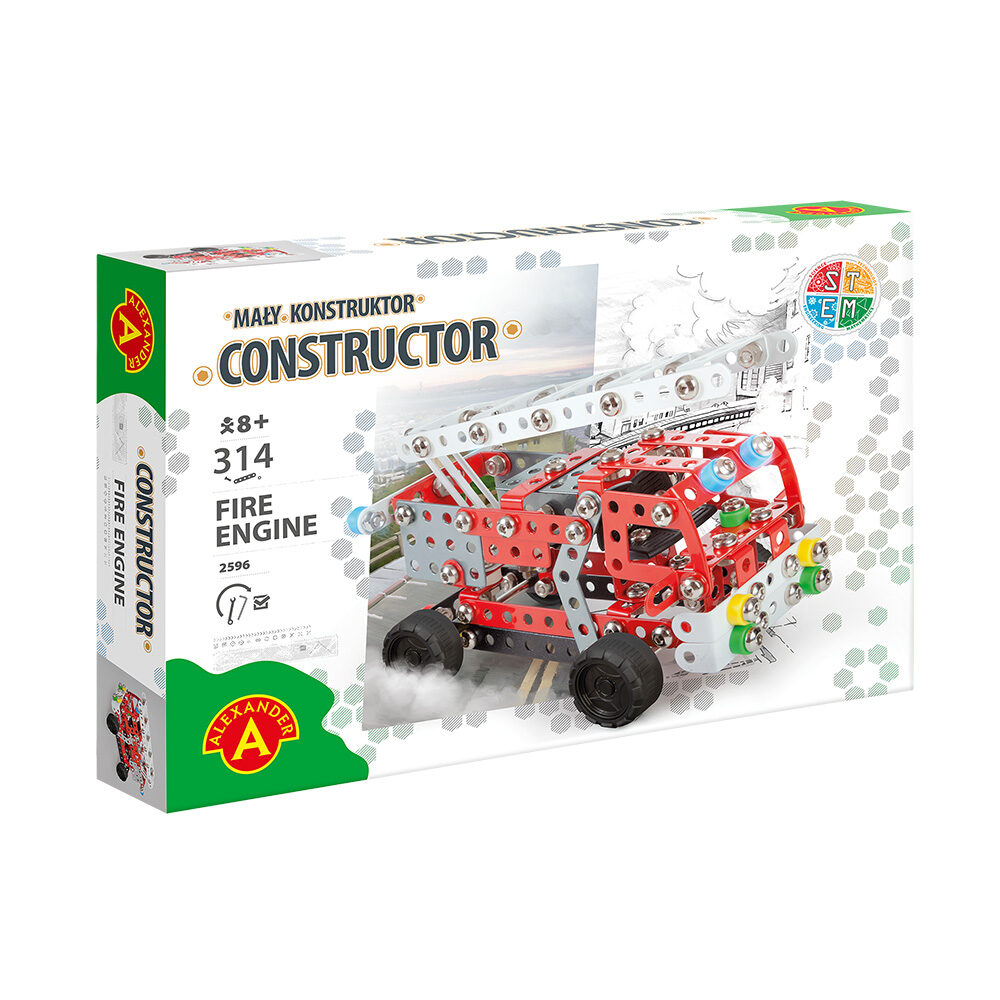 constructor set brandweerwagen 314pcs