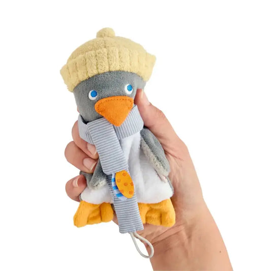 fopspeen dier pinguin of egel