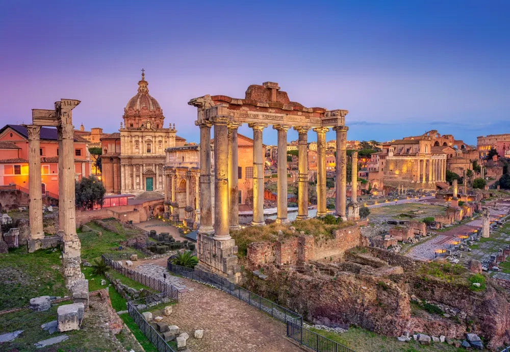puzzel the roman forum, rome 1000pc