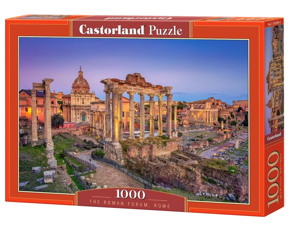 puzzel the roman forum, rome 1000pc