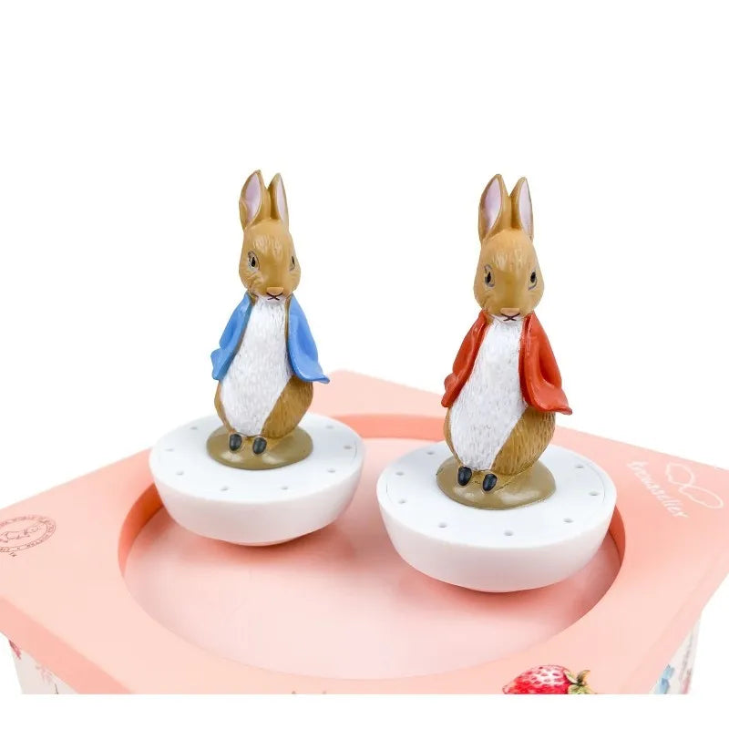 muziekdoos dancing peter rabbit  aardbei