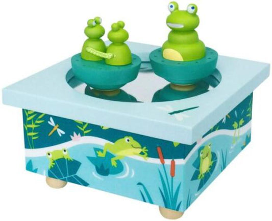 boîte à musique grenouilles