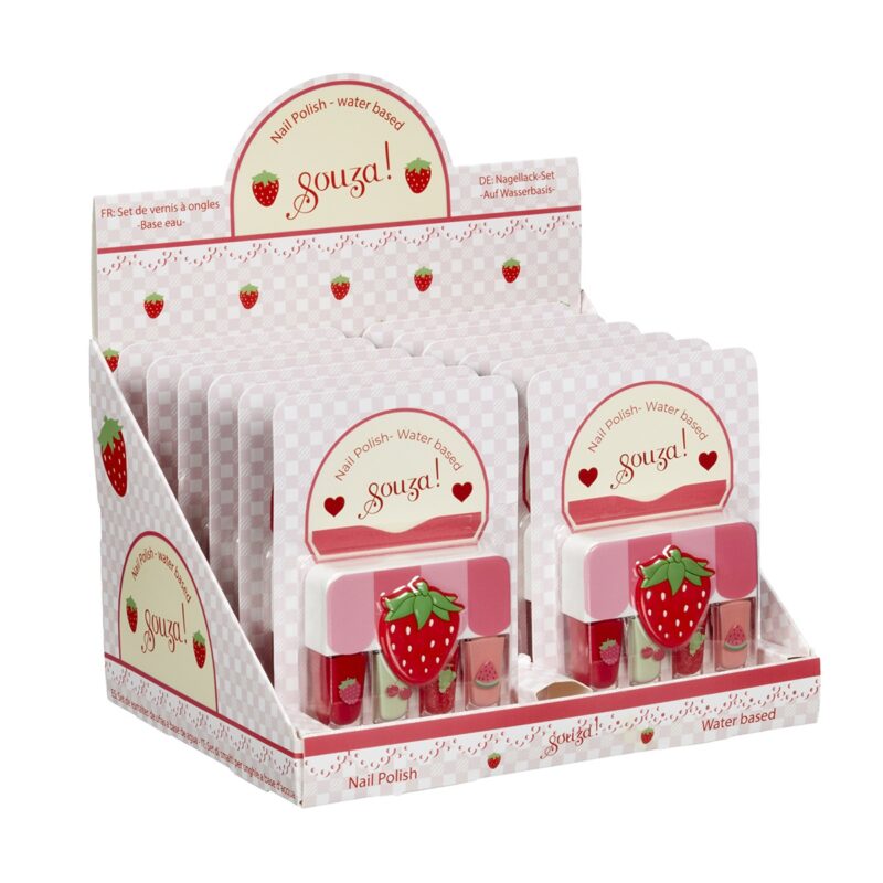 nagellak set van 4 fruit SOUZA