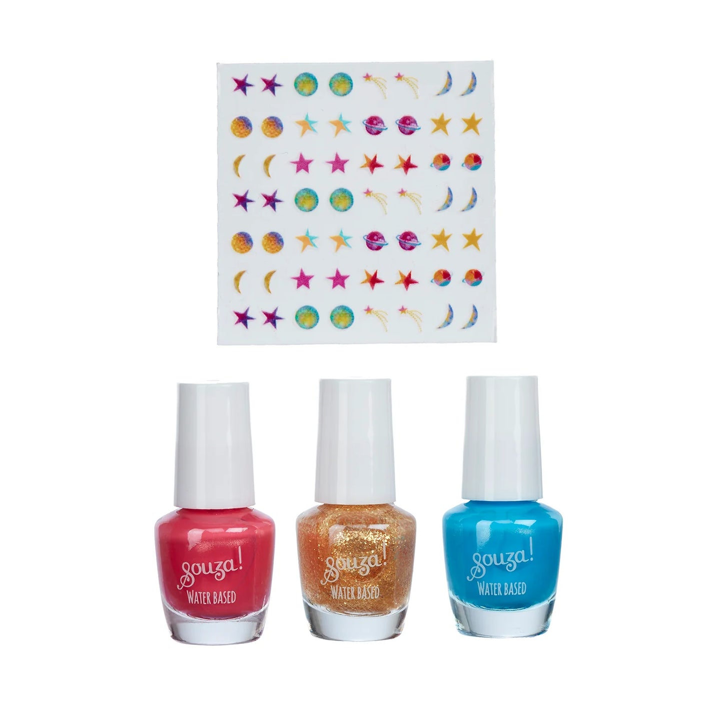 set nagellak en stickers galaxy SOUZA