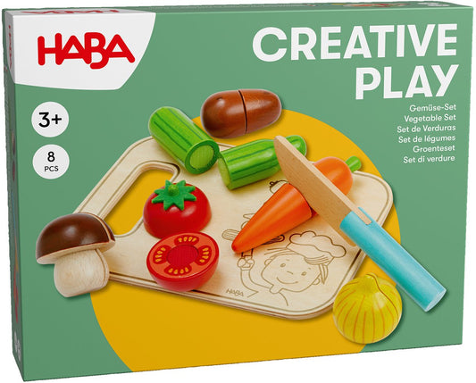 groenteset met snijplank creative play HABA