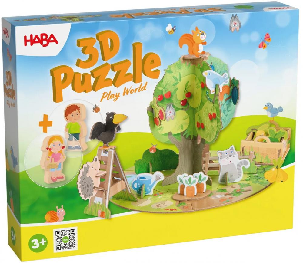 puzzel 3D fruitboom speelwereld