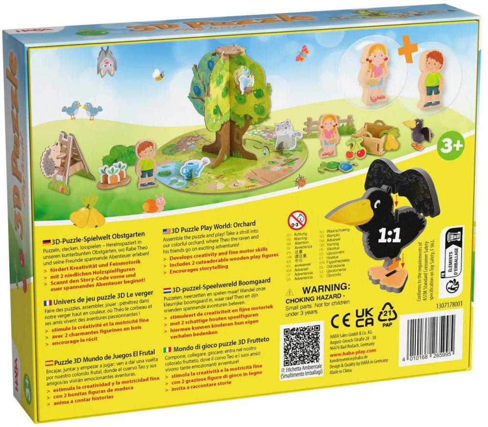 puzzel 3D fruitboom speelwereld