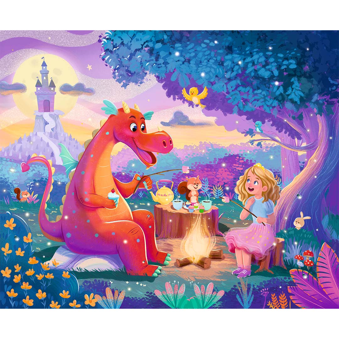 set van 3 puzzels magische dromen 24pc-35pc-48pc HABA