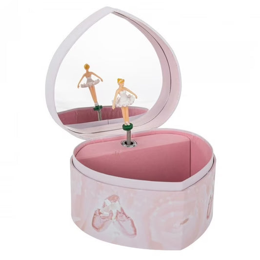 Boîte à bijoux cœur grande ballerine