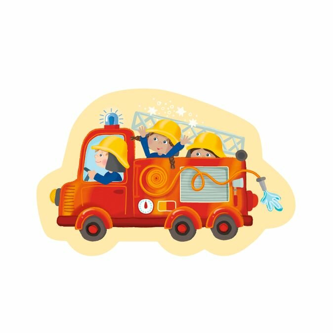 coffret de 4 premiers puzzles véhicules de secours neuf HABA