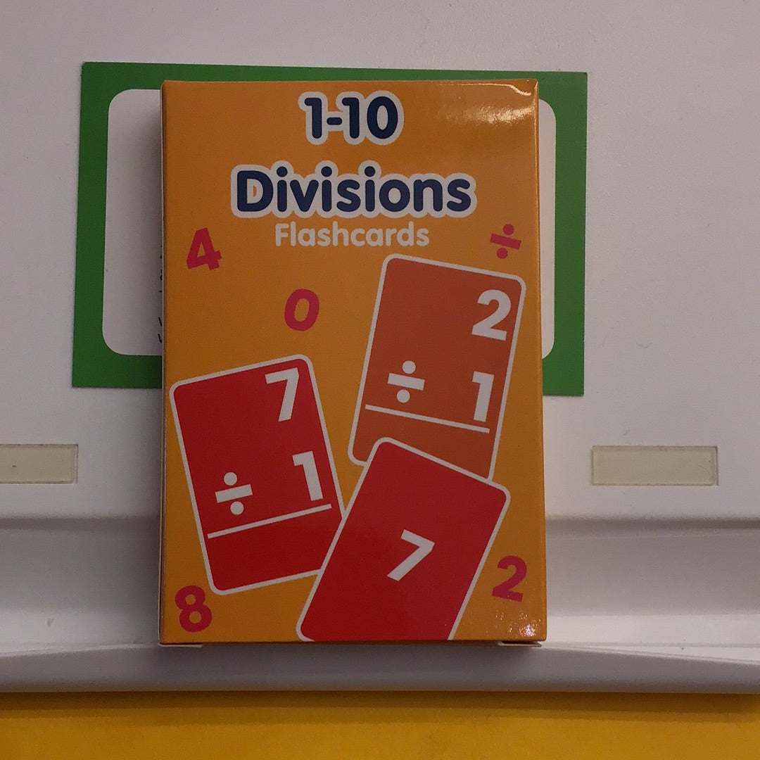 flashcards divisions delen