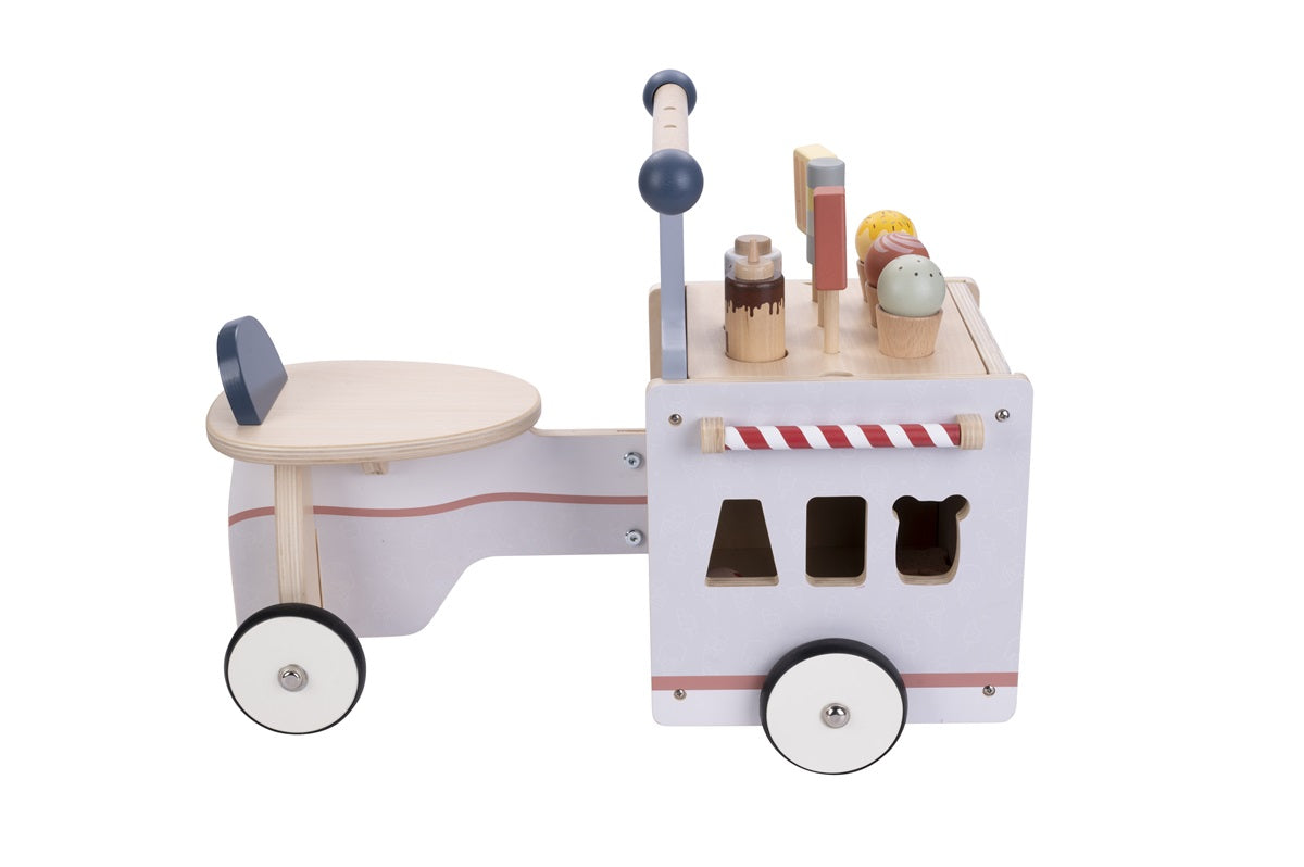 draisienne en bois chariot de glaces jack et jacky