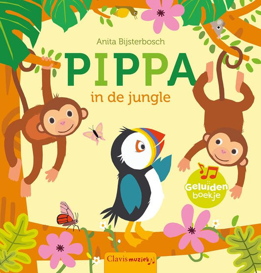 livre sonore Pippa dans la jungle FRA