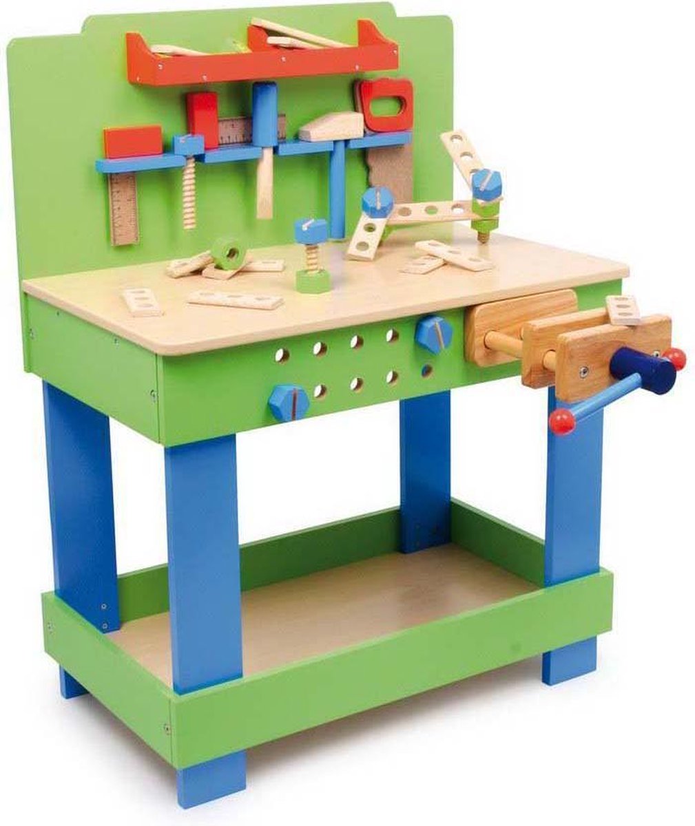 werkbank junior gemonteerd uit etalage smallfoot