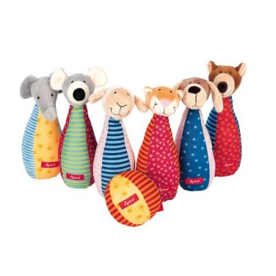 Jeu de quilles en peluche pour bébé - playQ