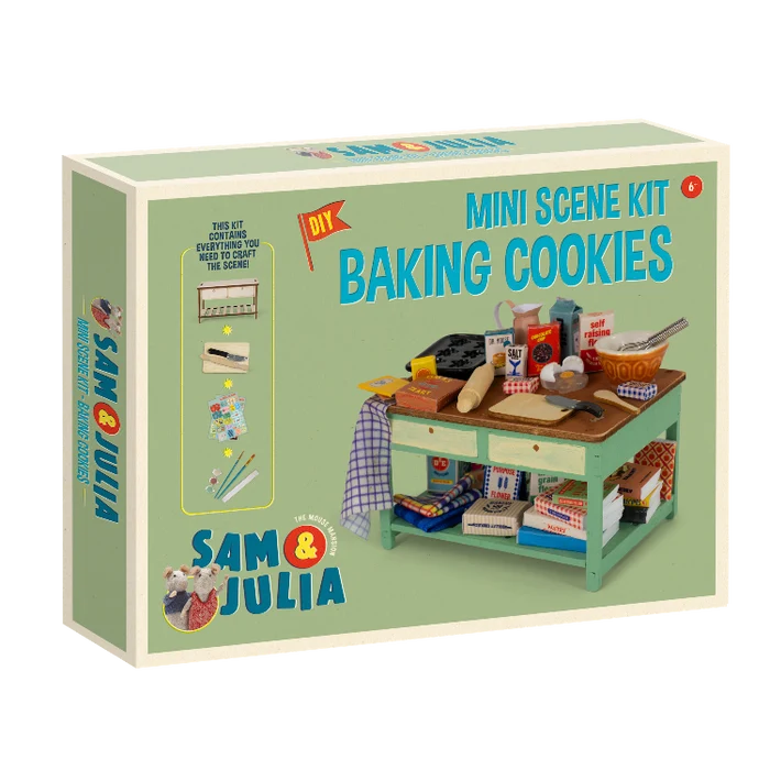 het muizenhuis Mini Scene Kit - Koekjes Bakken