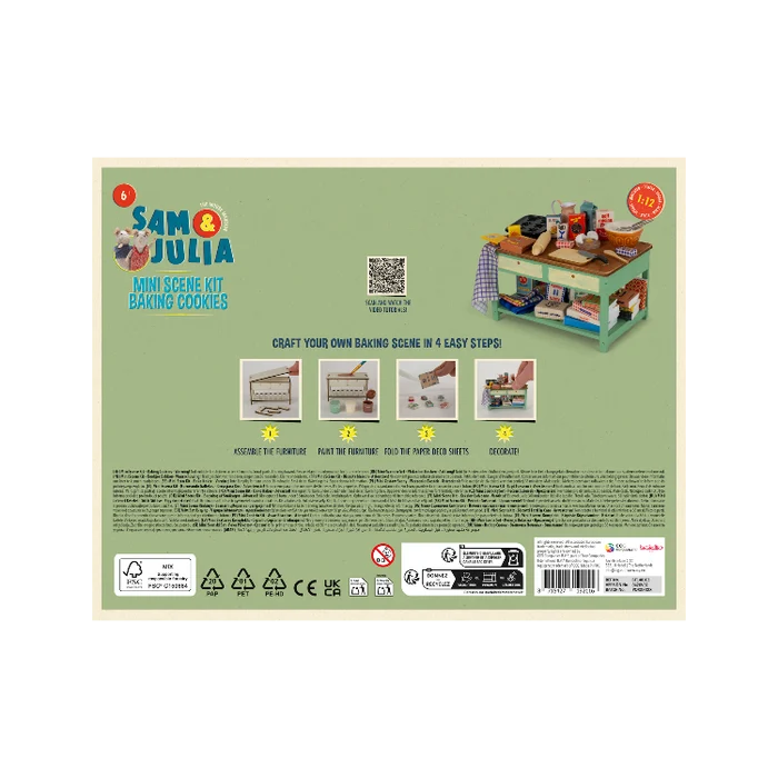 het muizenhuis Mini Scene Kit - Koekjes Bakken