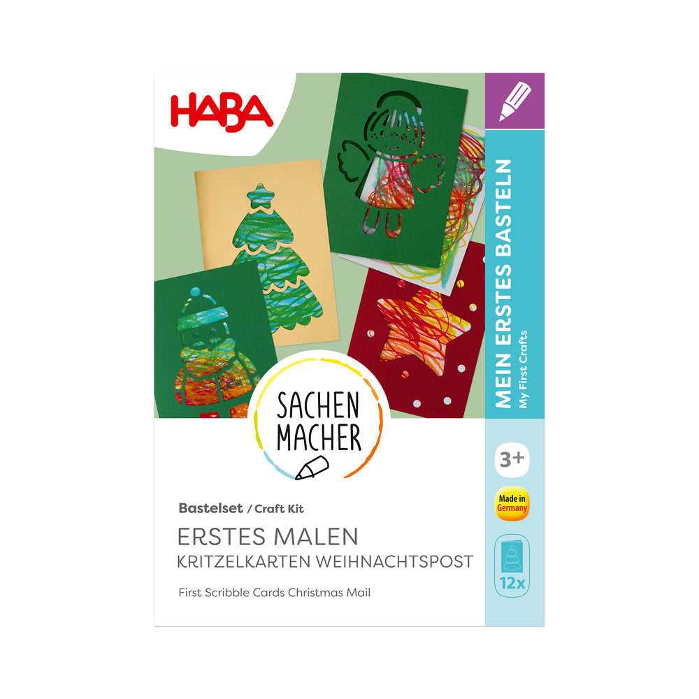 eerste knutselsets winter/kerst - voor 3-jarigen HABA