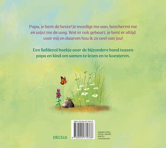Livre de lecture Cher papa, je t'aime ! FRA