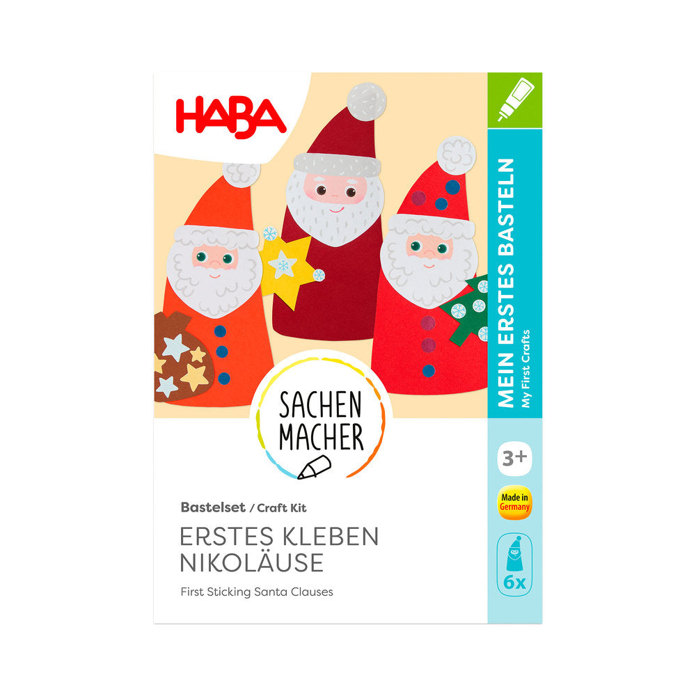eerste knutselsets winter/kerst - voor 3-jarigen HABA