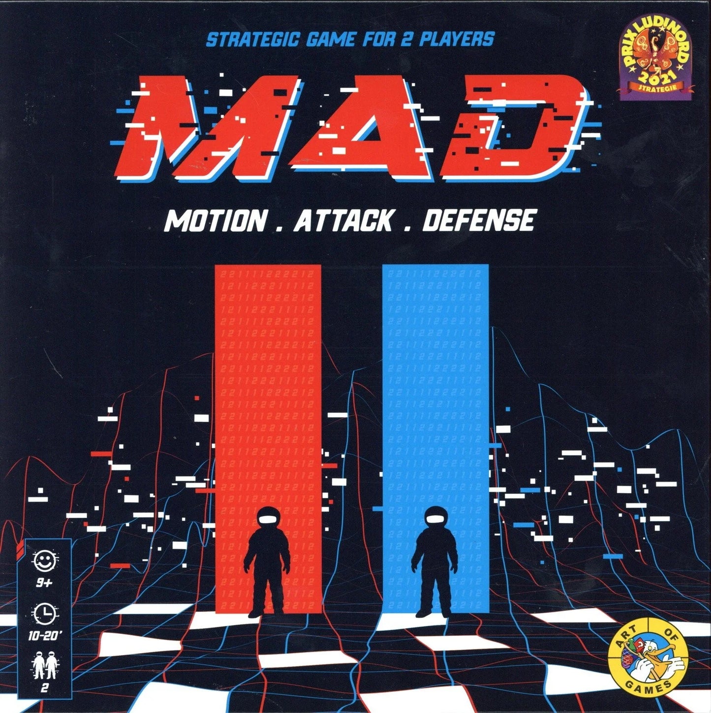 MAD jeu de société stratégique attaque-défense FRA