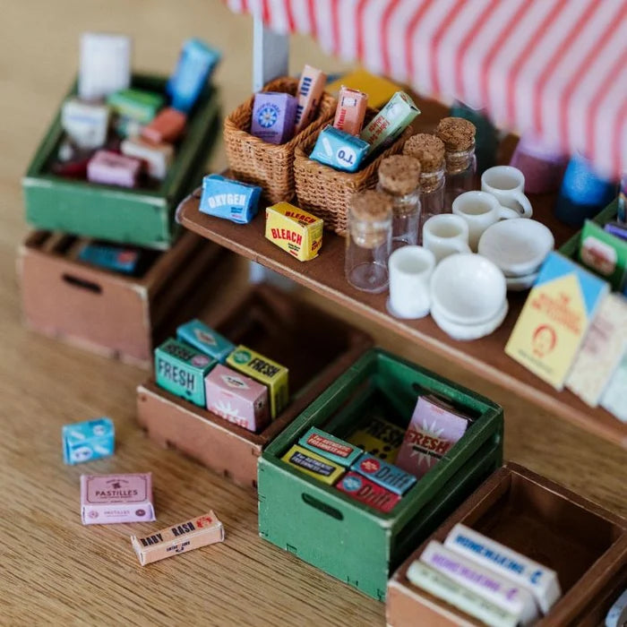 het muizenhuis Mini Scene Kit - Marktkraam