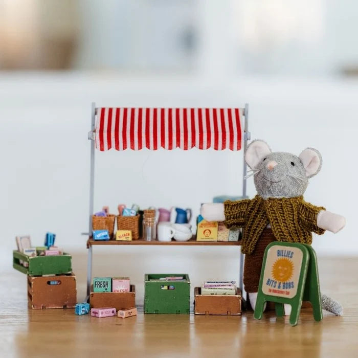 het muizenhuis Mini Scene Kit - Marktkraam