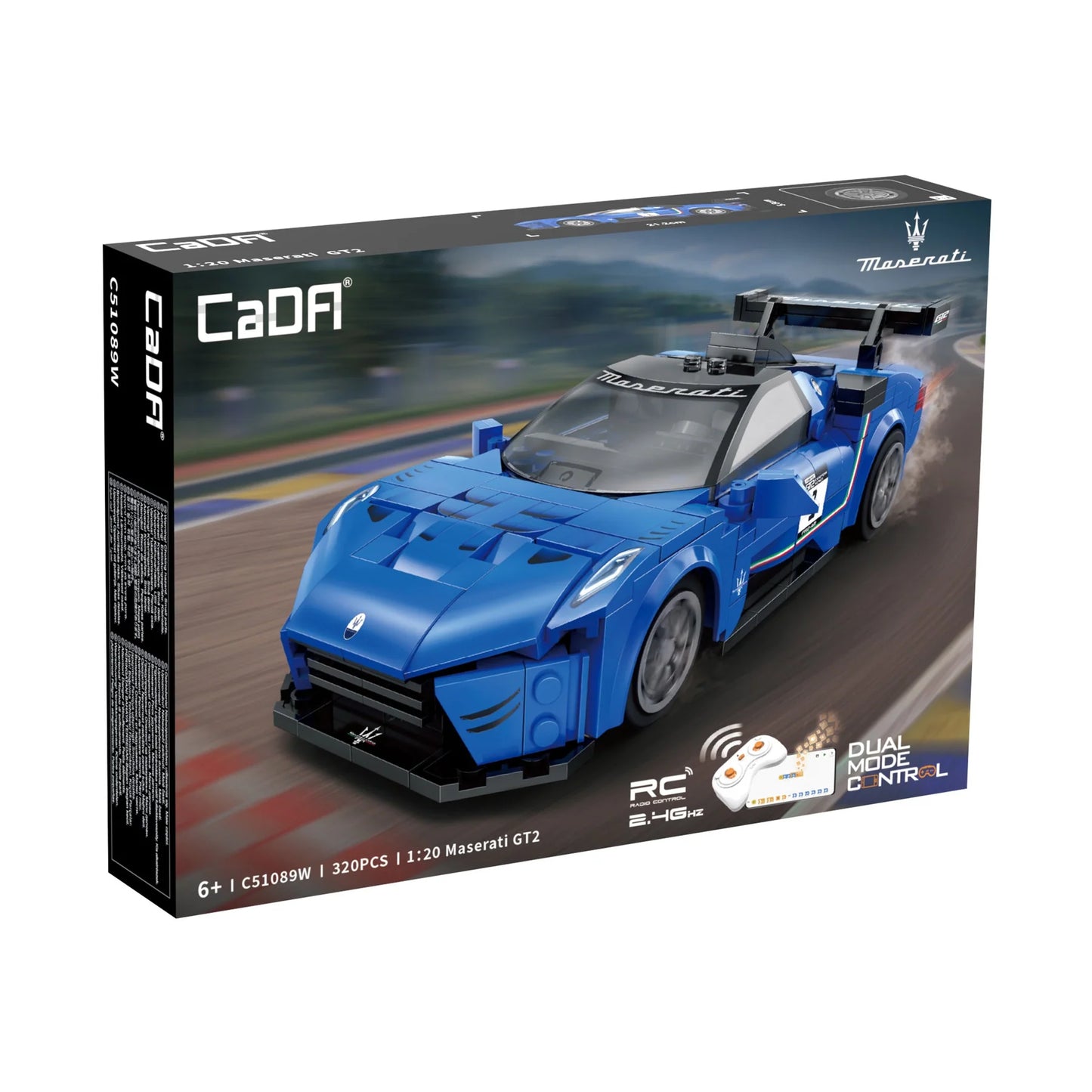 Kit de construction automobile télécommandé Maserati MC20 GT2