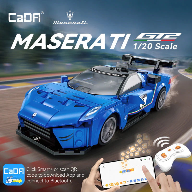 Kit de construction automobile télécommandé Maserati MC20 GT2