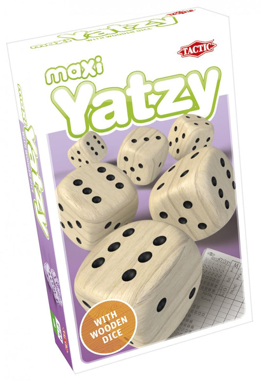 maxi yatzy met houten dobbelstenen