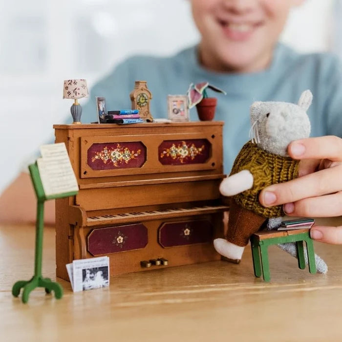 het muizenhuis Mini Scene Kit - Muziekles