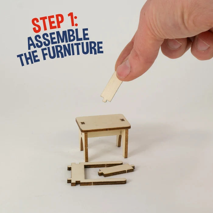 het muizenhuis Mini Scene Kit - Muziekles