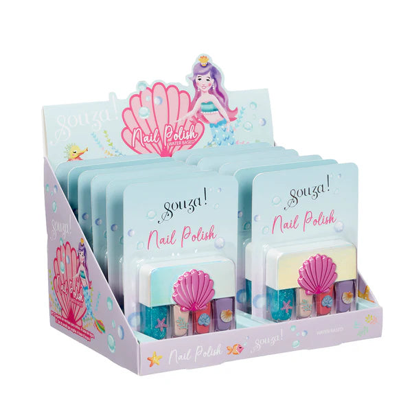 nagellak set van 4 zeemeermin