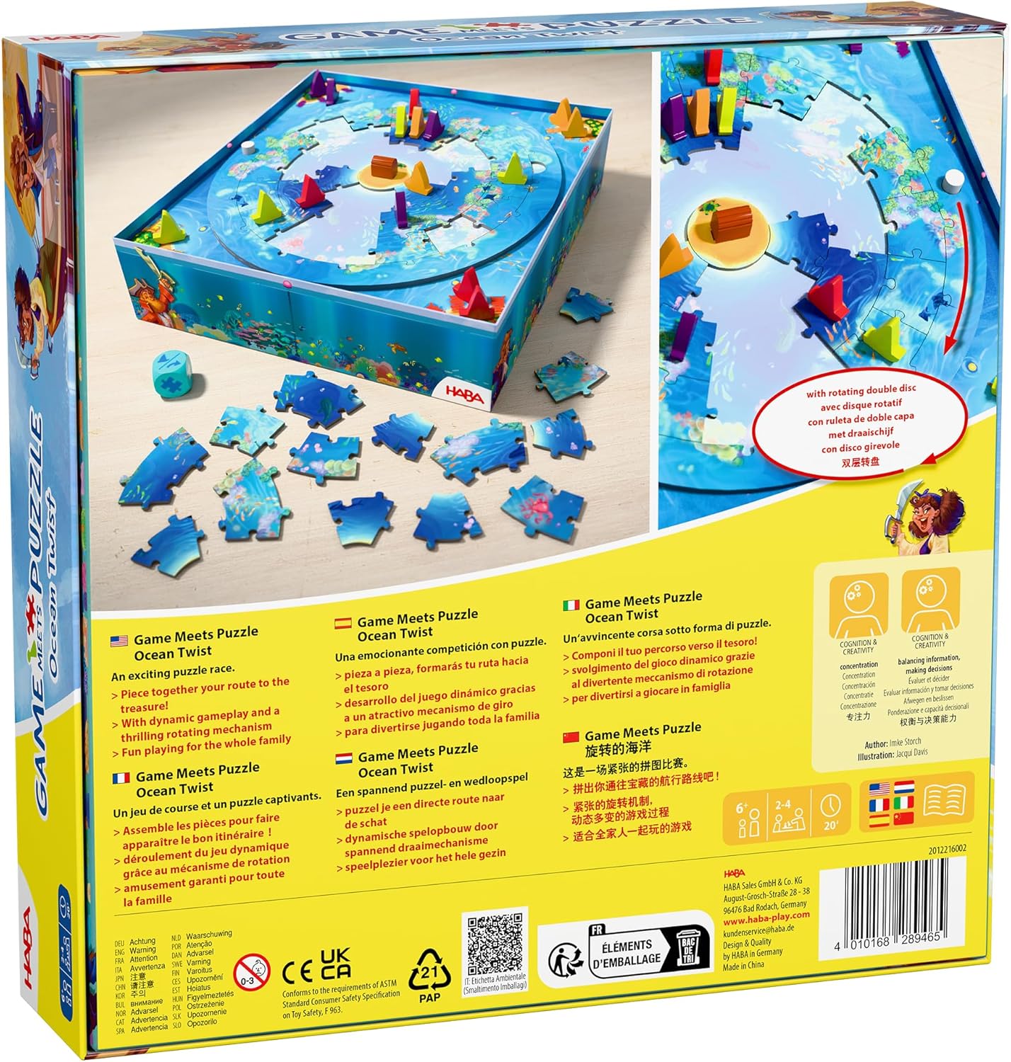 game meets puzzle - ocean twist HABA