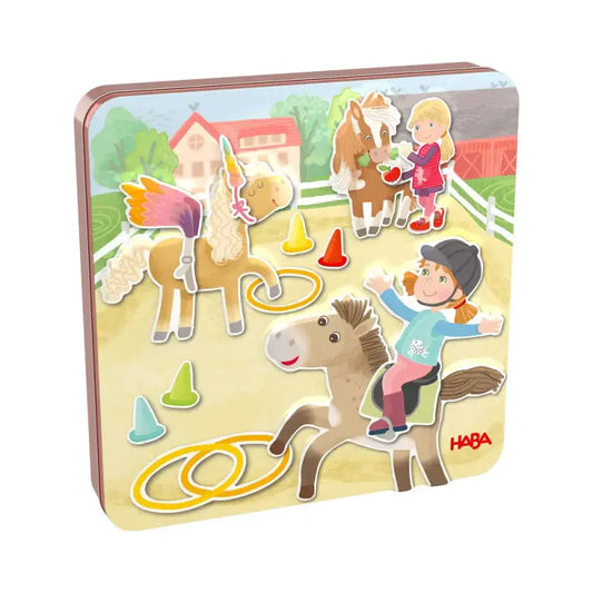 jeu magnétique chevaux HABA