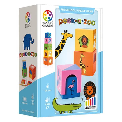NEW peek a zoo smartgames