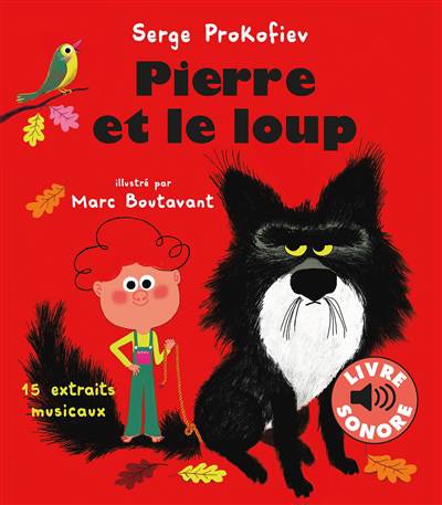 livre sonore pierre et le loup FRA