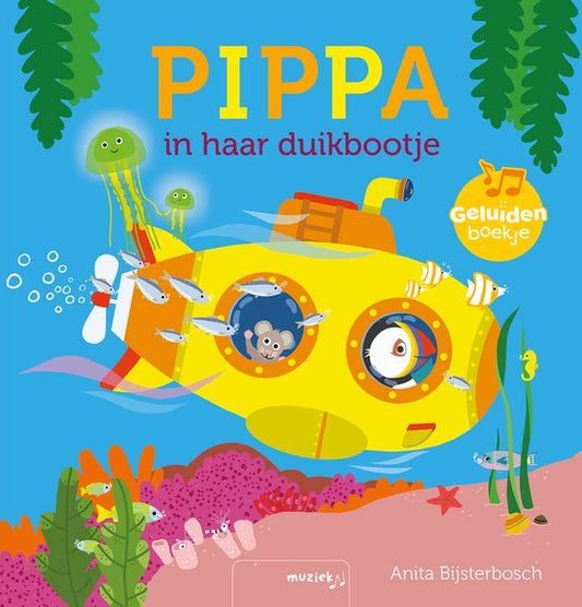 livre sonore Pippa dans son petit sous-marin FR
