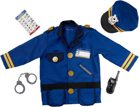 ensemble de deguisement : agent de police
