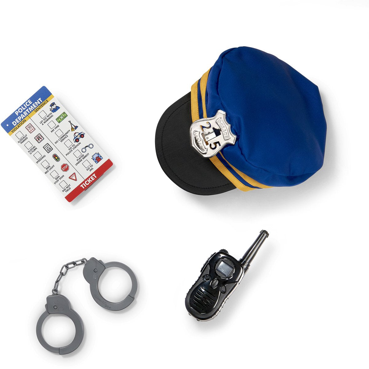 ensemble de deguisement : agent de police