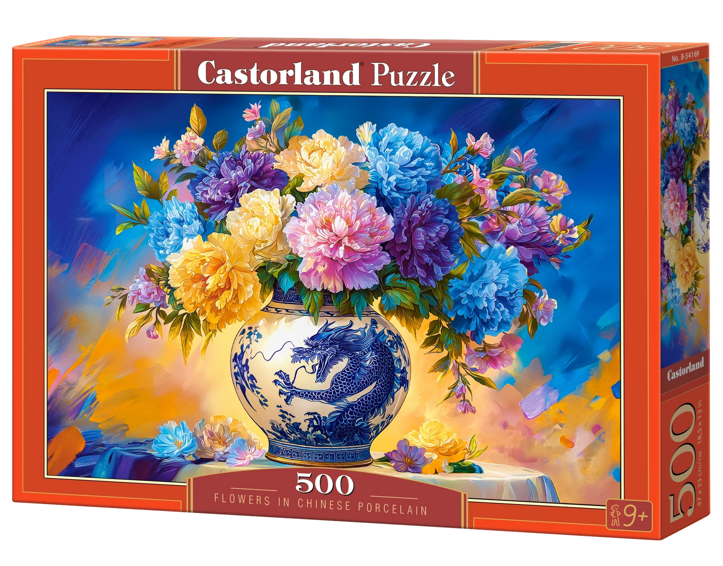 Puzzle flowers en porcelaine chinoise 500pc