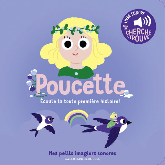 livre petits imagiers sonores poucette FRA
