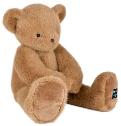 ours en peluche Clémentine praliné marron 60 cm