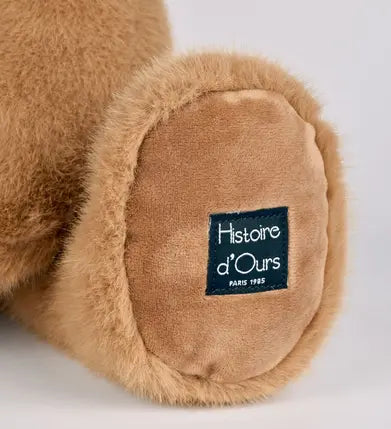 ours en peluche Clémentine praliné marron 60 cm