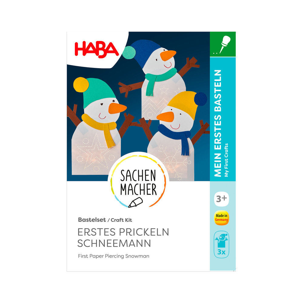 eerste knutselsets winter/kerst - voor 3-jarigen HABA